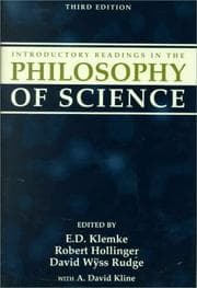 Tapa de Introductory readings in the philosophy of science