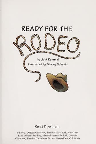 Tapa de Ready for the rodeo