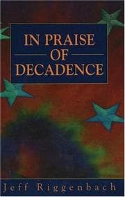 Tapa de In praise of decadence
