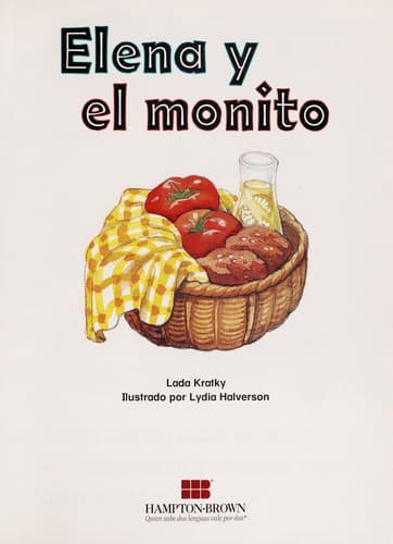 Tapa de Elena y el monito