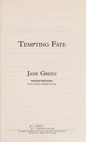 Tapa de Tempting Fate
