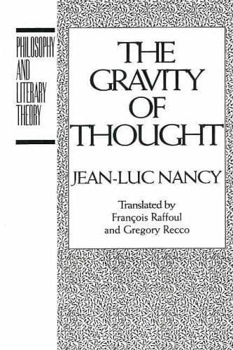 Tapa de The gravity of thought