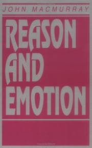 Tapa de Reason and Emotion