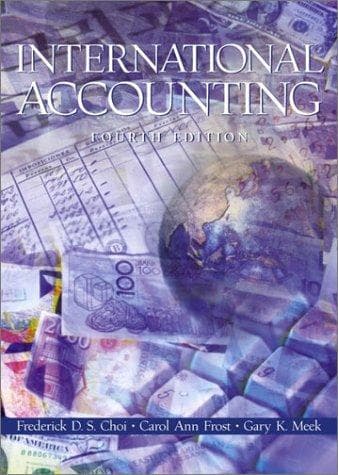 Tapa de International accounting