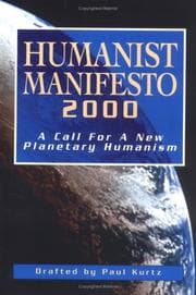 Tapa de Humanist manifesto 2000