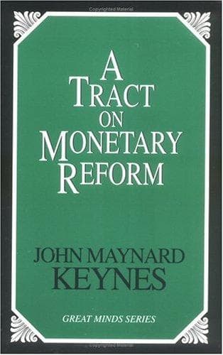 Tapa de A tract on monetary reform
