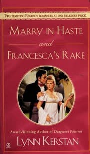 Tapa de Marry in Haste / Francesca's Rake