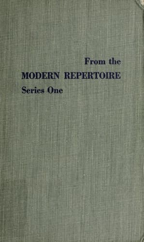 Tapa de From the modern repertoire
