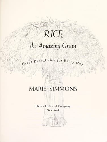 Tapa de Rice, the amazing grain