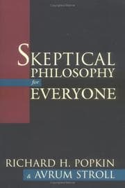 Tapa de Skeptical philosophy for everyone