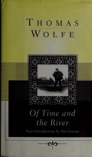 Tapa de Of time and the river