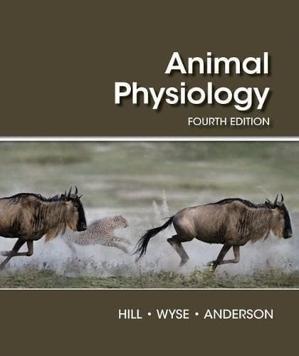 Tapa de Animal physiology - Cuarta edición