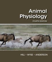 Tapa de Animal physiology - Cuarta edición