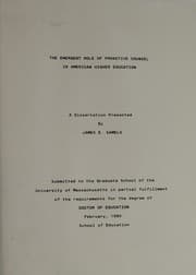 Tapa de The emergent role of proactive counsel in American higher education