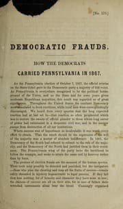 Tapa de Democratic frauds