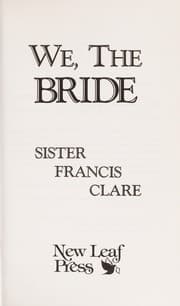 Tapa de We, the bride