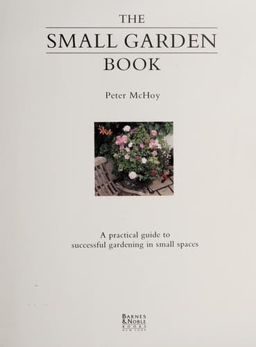Tapa de Small Garden Book