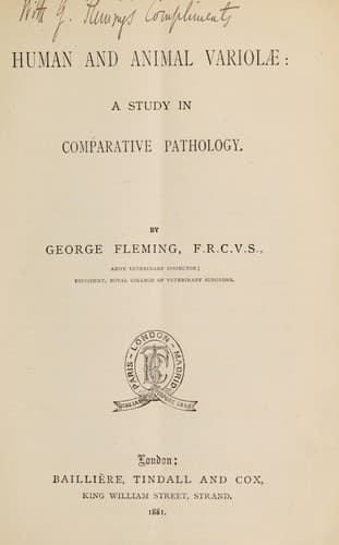 Tapa de Human and animal variolae