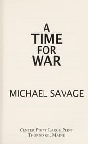 Tapa de A time for war