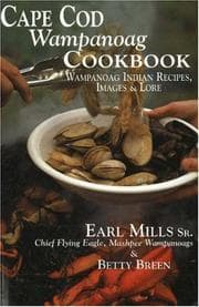 Tapa de Cape Cod Wampanoag cookbook