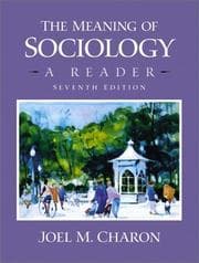 Tapa de The meaning of sociology