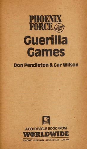 Tapa de Guerilla Games (Phoenix Force #2)