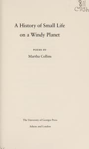 Tapa de A history of small life on a windy planet