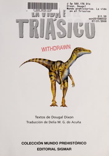 Tapa de La vida en el triasico