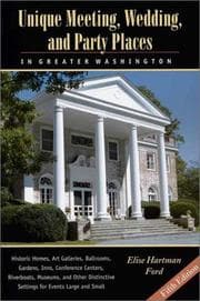 Tapa de Unique meeting, wedding, and party places in greater Washington
