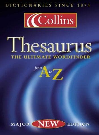 Tapa de Collins Thesaurus A-Z (Thesaurus)