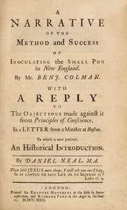 Tapa de A narrative of the method and success of inoculating the small pox in New England