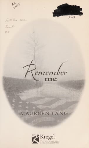 Tapa de Remember me