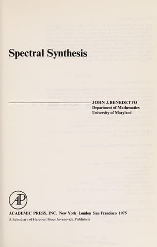 Tapa de Spectral synthesis
