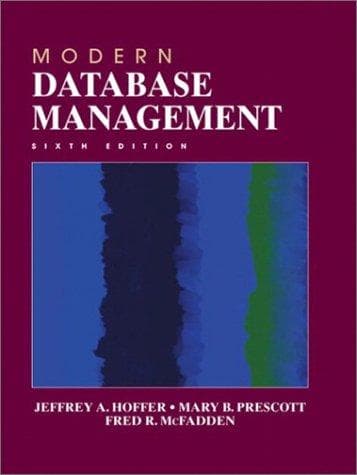 Tapa de Modern database management