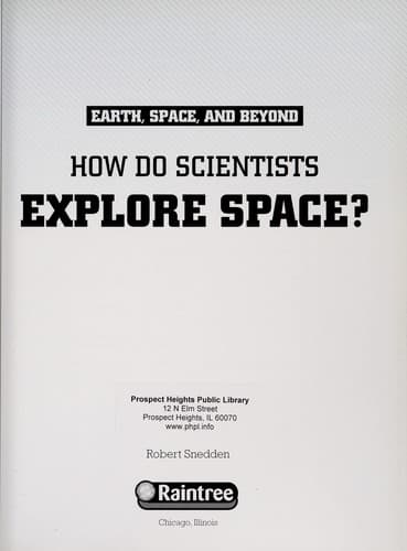 Tapa de How do scientists explore space?