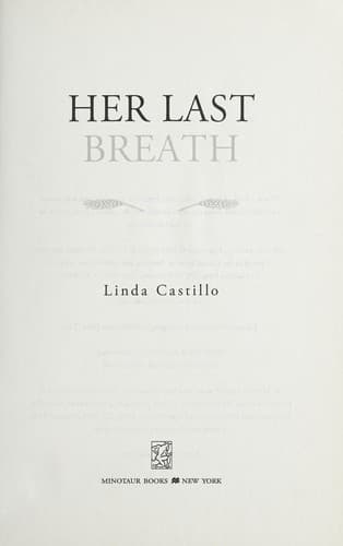 Tapa de Her last breath