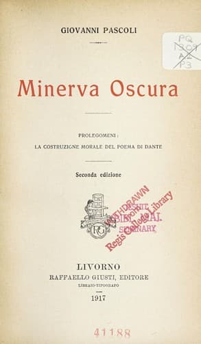 Tapa de Minerva oscura