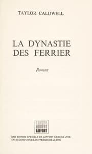 Tapa de La dynastie des Ferrier