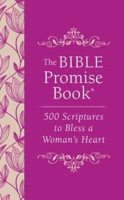 Tapa de BIBLE PROMISE BOOK 500 SCRIPTURES TO BLESS A WOMANS HEART
