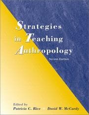 Tapa de Strategies in teaching anthropology