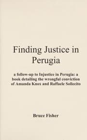 Tapa de Finding justice in Perugia