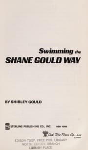 Tapa de Swimming the Shane Gould way