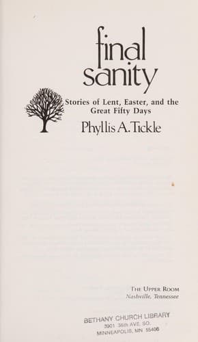 Tapa de Final sanity