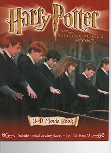 Tapa de Harry Potter and the Philosopher's Stone 3-D Movie Book