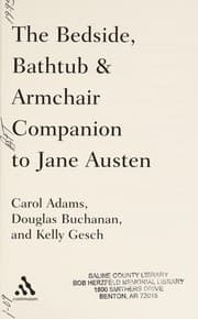 Tapa de The bedside, bathtub & armchair companion to Jane Austen