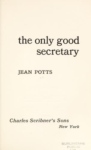 Tapa de The only good secretary