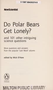 Tapa de Do polar bears get lonely?