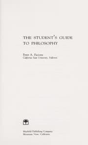 Tapa de The student's guide to philosophy