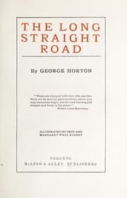 Tapa de The long straight road
