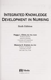 Tapa de Integrated knowledge development in nursing